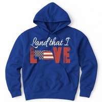 Nebraska Usa Land That I Love Patriotic July 4th Gift Hoodie