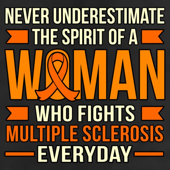 Never Underestimate Multiple Sclerosis Awareness Graphic Gift Adult Drive Performance Visor