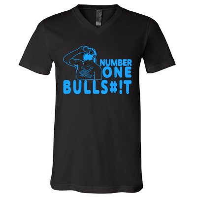 Number One Bullshit V-Neck T-Shirt