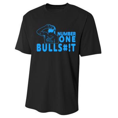 Number One Bullshit Performance Sprint T-Shirt