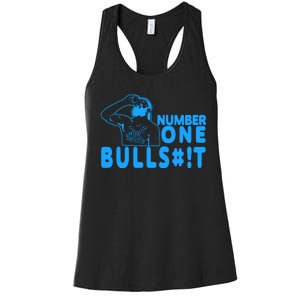 Number One Bullshit Women's Racerback Tank