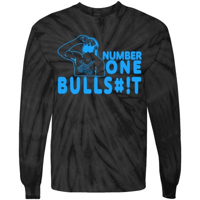 Number One Bullshit Tie-Dye Long Sleeve Shirt