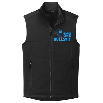 Number One Bullshit Collective Smooth Fleece Vest