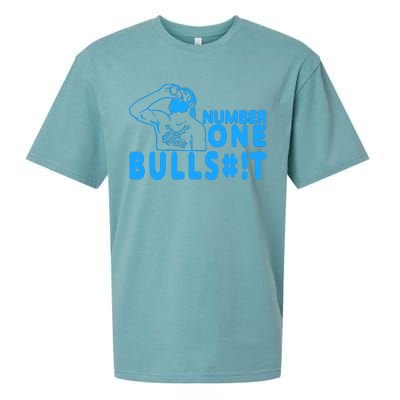 Number One Bullshit Sueded Cloud Jersey T-Shirt