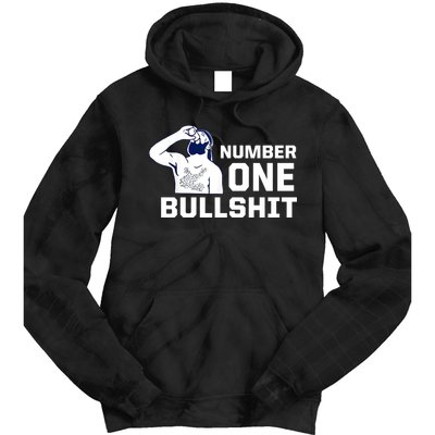Number One Bullshit Funny Tie Dye Hoodie