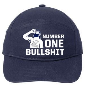 Number One Bullshit Funny 7-Panel Snapback Hat