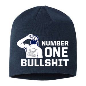 Number One Bullshit Funny Sustainable Beanie