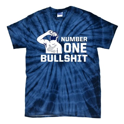 Number One Bullshit Funny Tie-Dye T-Shirt