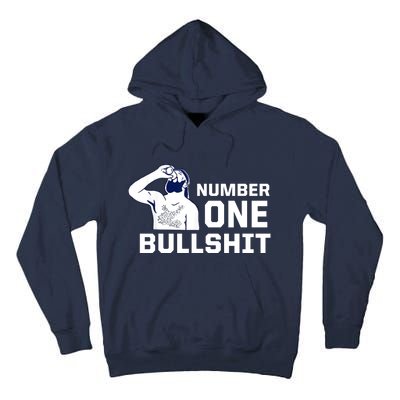 Number One Bullshit Funny Tall Hoodie