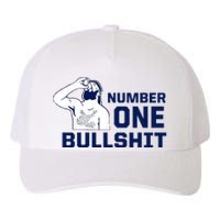 Number One Bullshit Funny Yupoong Adult 5-Panel Trucker Hat