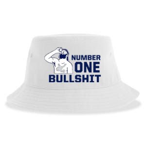 Number One Bullshit Funny Sustainable Bucket Hat