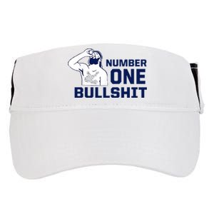 Number One Bullshit Funny Adult Drive Performance Visor