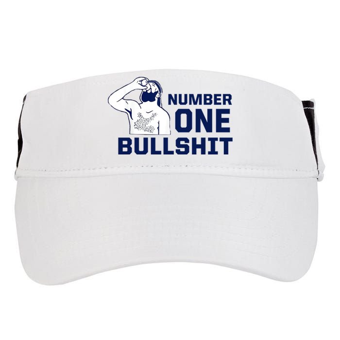 Number One Bullshit Funny Adult Drive Performance Visor