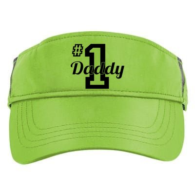 Number One Dad Adult Drive Performance Visor