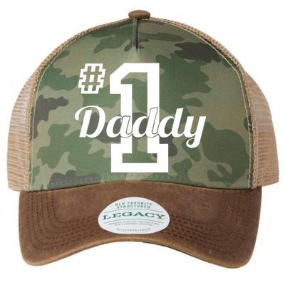 Number One Dad Legacy Tie Dye Trucker Hat