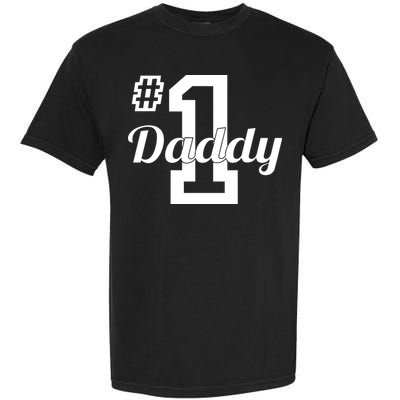 Number One Dad Garment-Dyed Heavyweight T-Shirt