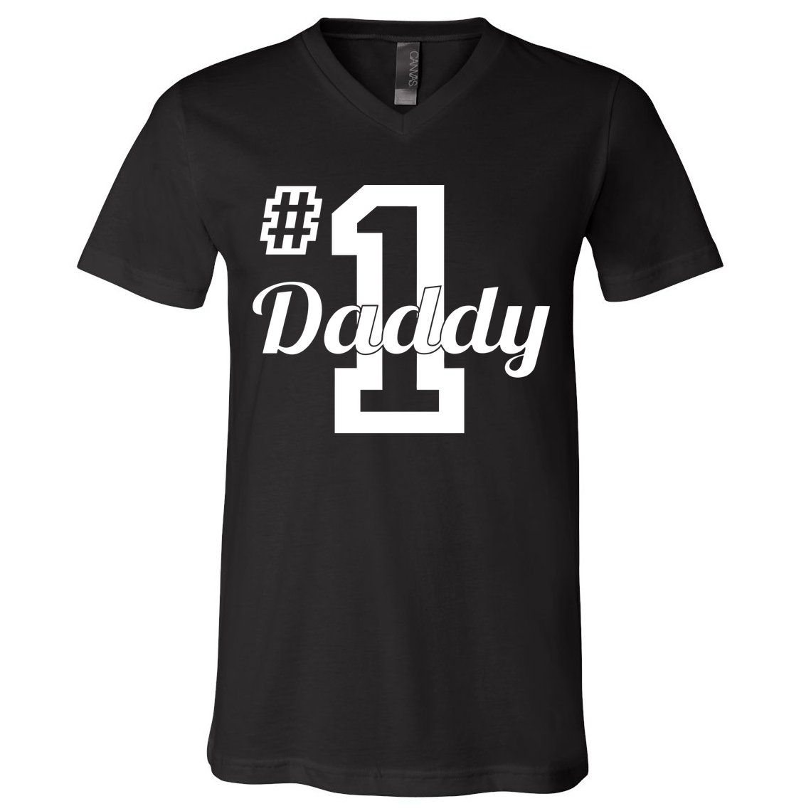 Number One Dad V-Neck T-Shirt