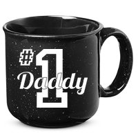 Number One Dad 15oz Campfire Ceramic Mug