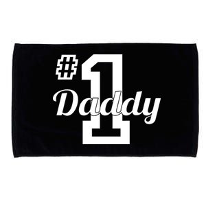 Number One Dad Microfiber Hand Towel