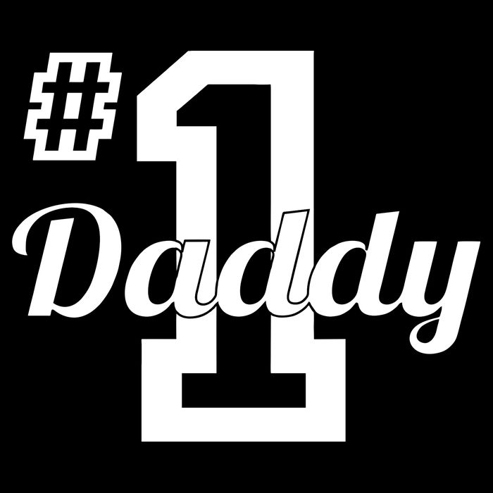 Number One Dad Cropped Pullover Crew