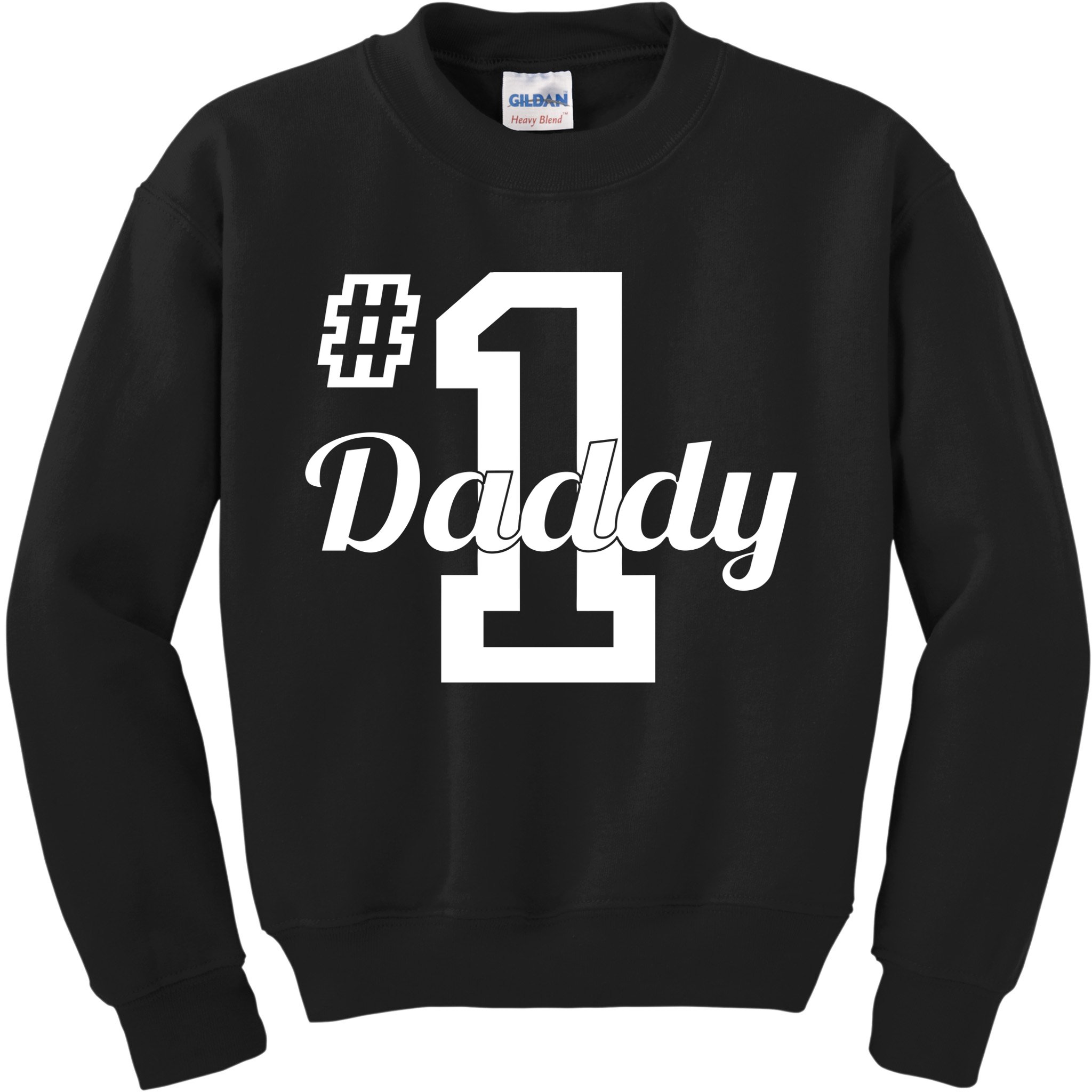 Number One Dad Kids Sweatshirt