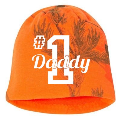 Number One Dad Kati - Camo Knit Beanie