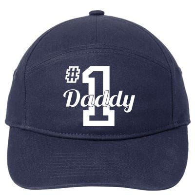 Number One Dad 7-Panel Snapback Hat