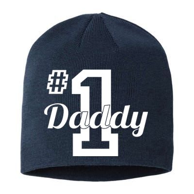 Number One Dad Sustainable Beanie