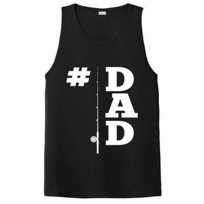 Number One Fishing Dad  PosiCharge Competitor Tank