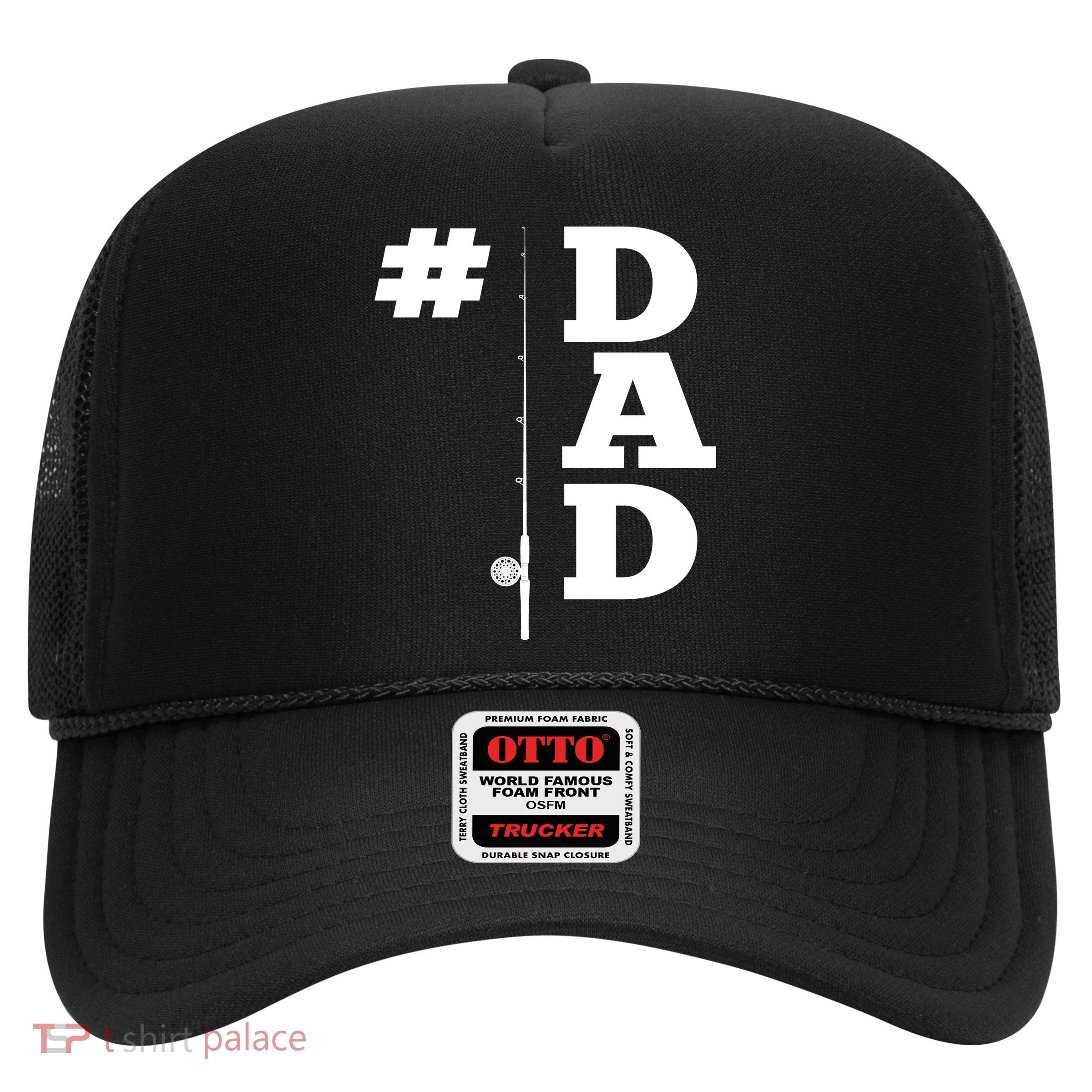Number One Fishing Dad  Trucker Hat