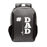 Number One Fishing Dad  Vector Backpack