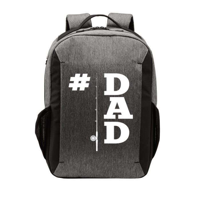 Number One Fishing Dad  Vector Backpack