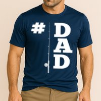 Number One Fishing Dad  Cooling Performance Crew T-Shirt