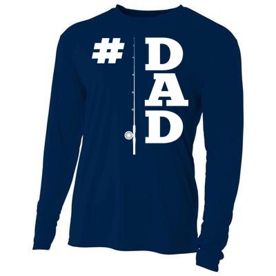 Number One Fishing Dad  Cooling Performance Long Sleeve Crew