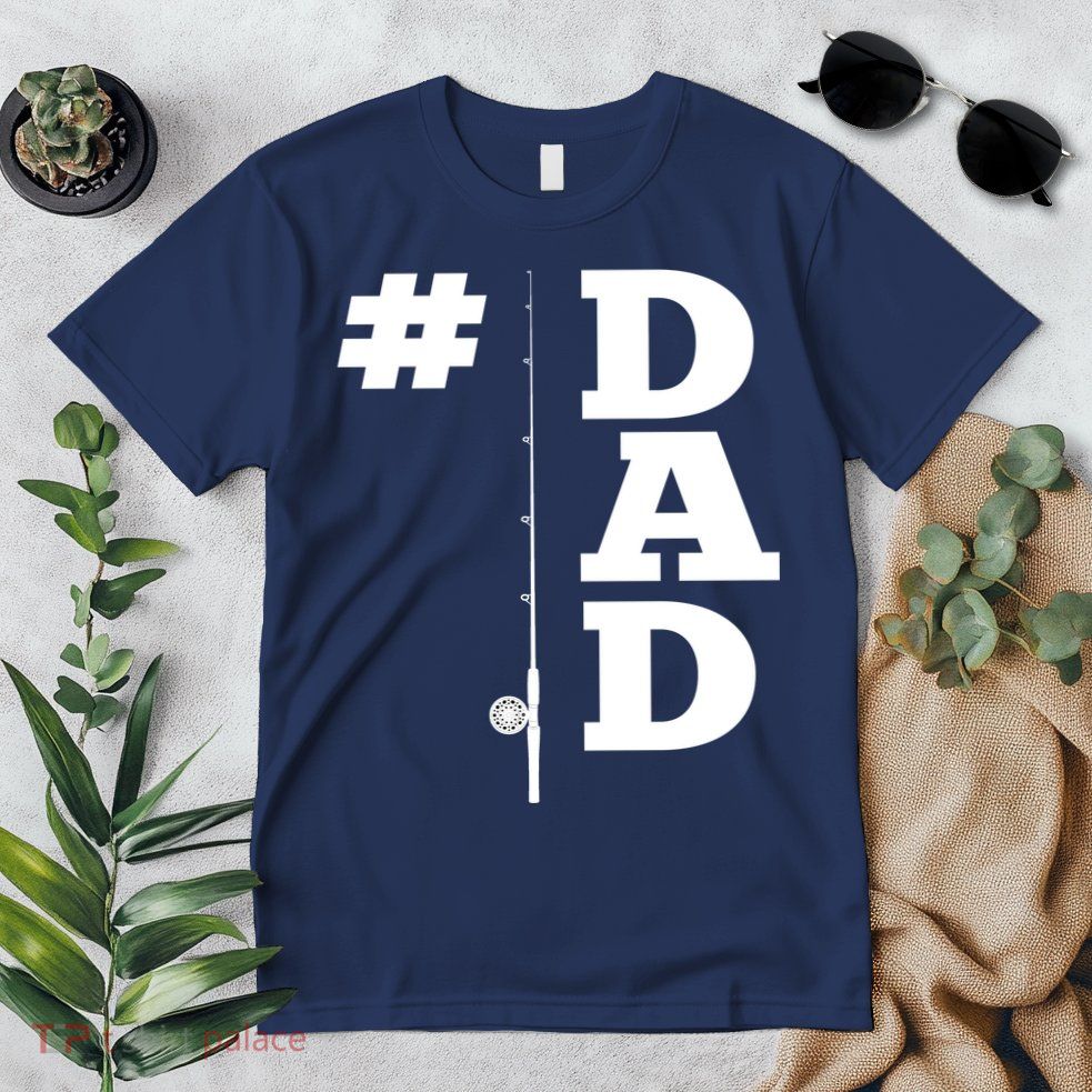 Number One Fishing Dad  Premium T-Shirt