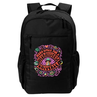Neurodiverse Universe Neurodiversity Adhd Autism Awareness Backpack