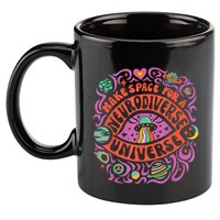 Neurodiverse Universe Neurodiversity Adhd Autism Awareness 11oz C Handle Ceramic Mug