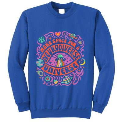 Neurodiverse Universe Neurodiversity Adhd Autism Awareness Sweatshirt