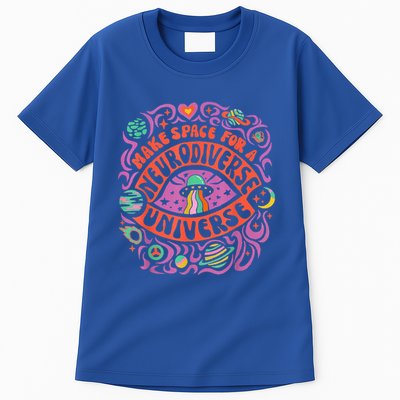 Neurodiverse Universe Neurodiversity Adhd Autism Awareness Tall T-Shirt