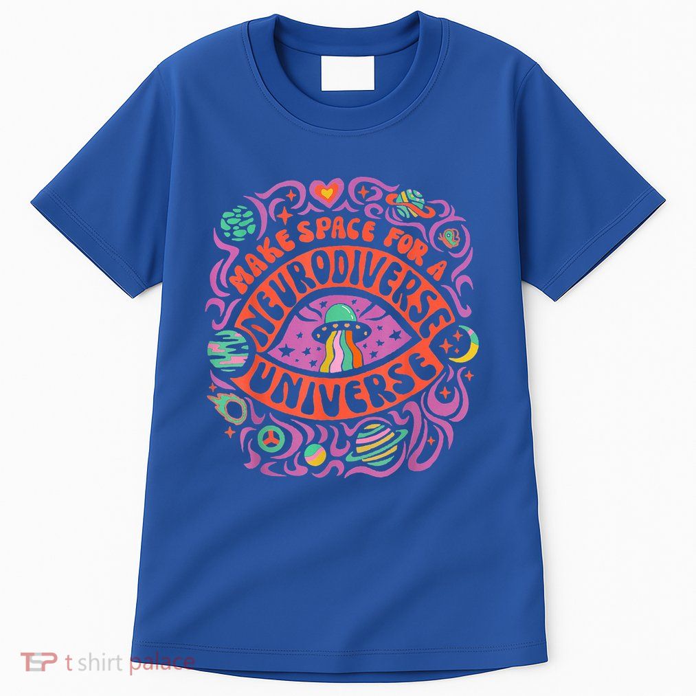 Neurodiverse Universe Neurodiversity Adhd Autism Awareness Tall T-Shirt