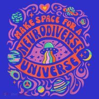 Neurodiverse Universe Neurodiversity Adhd Autism Awareness Tall T-Shirt