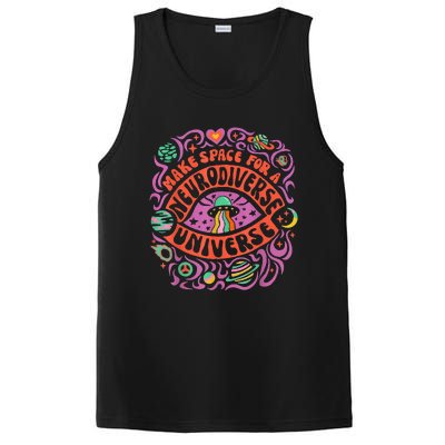 Neurodiverse Universe Neurodiversity Adhd Autism Awareness PosiCharge Competitor Tank