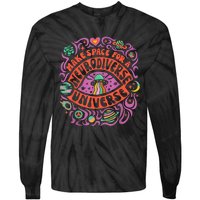 Neurodiverse Universe Neurodiversity Adhd Autism Awareness Tie-Dye Long Sleeve Shirt