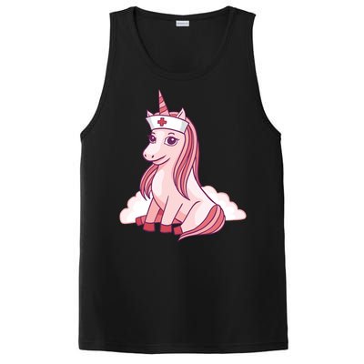 Nurse Unicorn Nursicorn Gift PosiCharge Competitor Tank