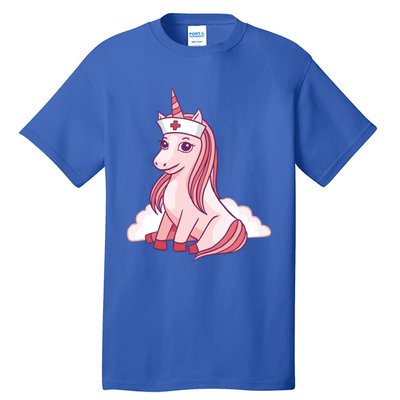 Nurse Unicorn Nursicorn Gift Tall T-Shirt