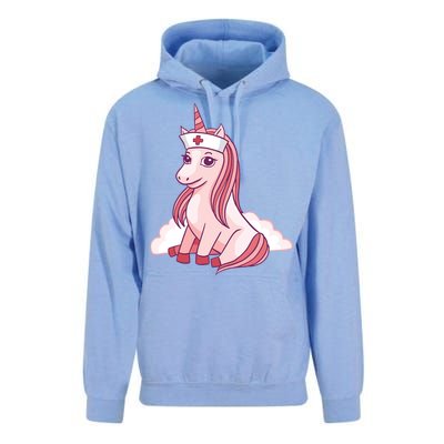 Nurse Unicorn Nursicorn Gift Unisex Surf Hoodie