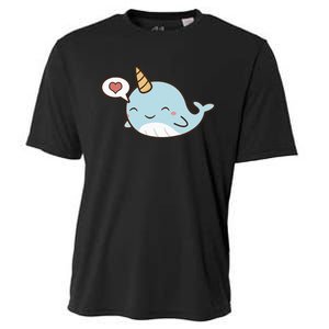 Narwhal Unicorn Of The Sea Kids Women Gifts Cooling Performance Crew T-Shirt