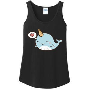 Narwhal Unicorn Of The Sea Kids Women Gifts Ladies Essential Tank