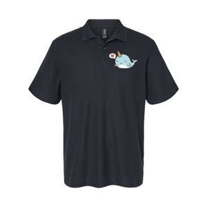 Narwhal Unicorn Of The Sea Kids Women Gifts Softstyle Adult Sport Polo