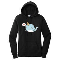 Narwhal Unicorn Of The Sea Kids Women Gifts Women's Pullover Hoodie